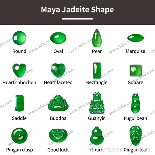 Lucky Leaf Maya Jadeite ston